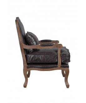 Мягкое полукресло с подлокотниками Nitro Brown