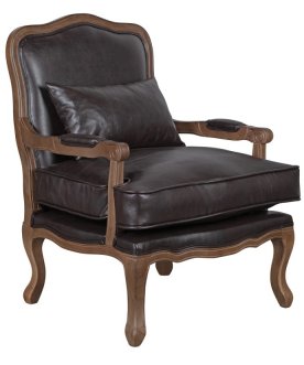 Мягкое полукресло с подлокотниками Nitro Brown