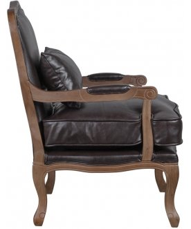 Мягкое полукресло с подлокотниками Nitro Brown