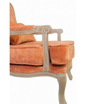 Мягкое полукресло с подлокотниками Nitro Orange