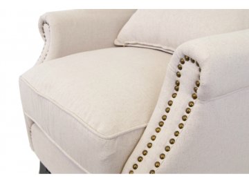 Мягкое полукресло с подлокотниками Scott