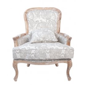 Мягкое полукресло с подлокотниками Shea