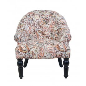 Низкое кресло Desta Orange Flower