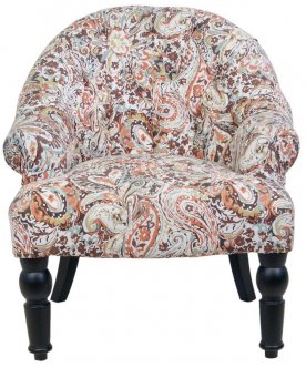 Низкое кресло Desta Orange Flower