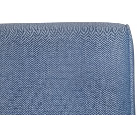 Низкое кресло Fobos blue