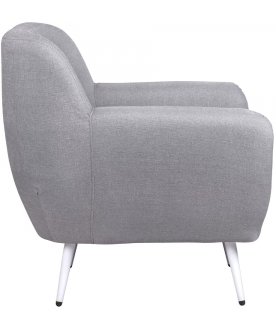 Низкое кресло Fuller Grey V2