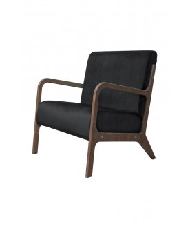 Низкое кресло Mody Black