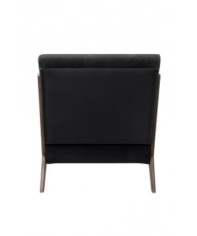 Низкое кресло Mody Black