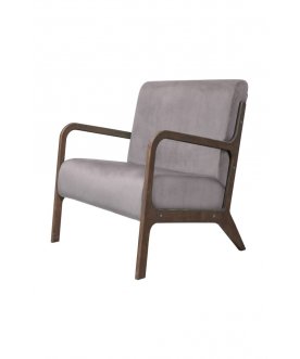 Низкое кресло Mody Grey