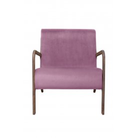 Низкое кресло Mody Pink