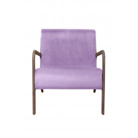 Низкое кресло Mody Purple