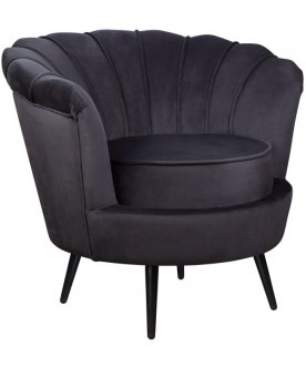 Низкое кресло Pearl Black V2