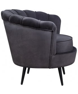 Низкое кресло Pearl Black V2