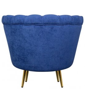 Низкое кресло Pearl Blue