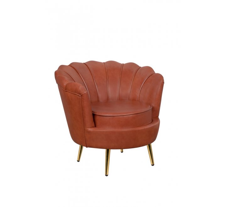 Низкое кресло Pearl Brown