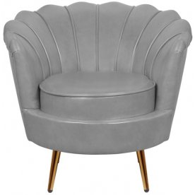 Низкое кресло Pearl Grey V2