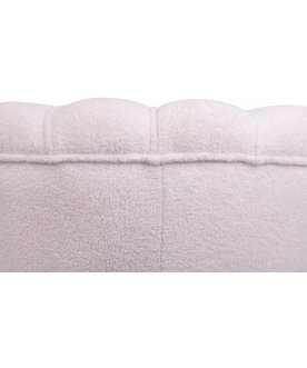 Низкое кресло Pearl Pink Boucle