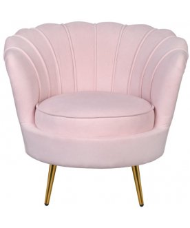 Низкое кресло Pearl Pink V2