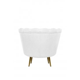 Низкое кресло Pearl White