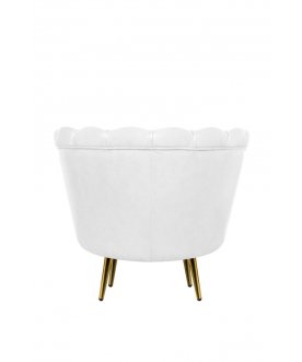Низкое кресло Pearl White