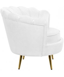 Низкое кресло Pearl White