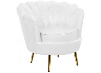 Низкое кресло Pearl White