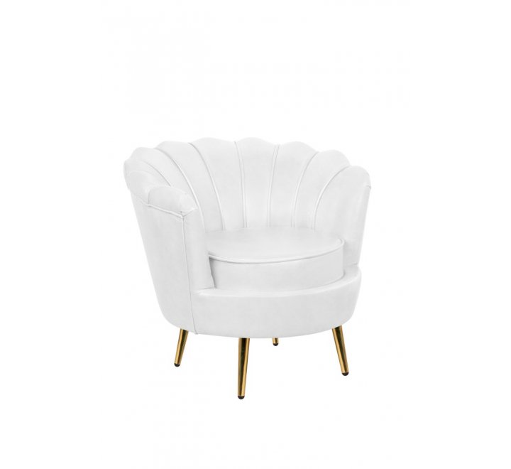 Низкое кресло Pearl White