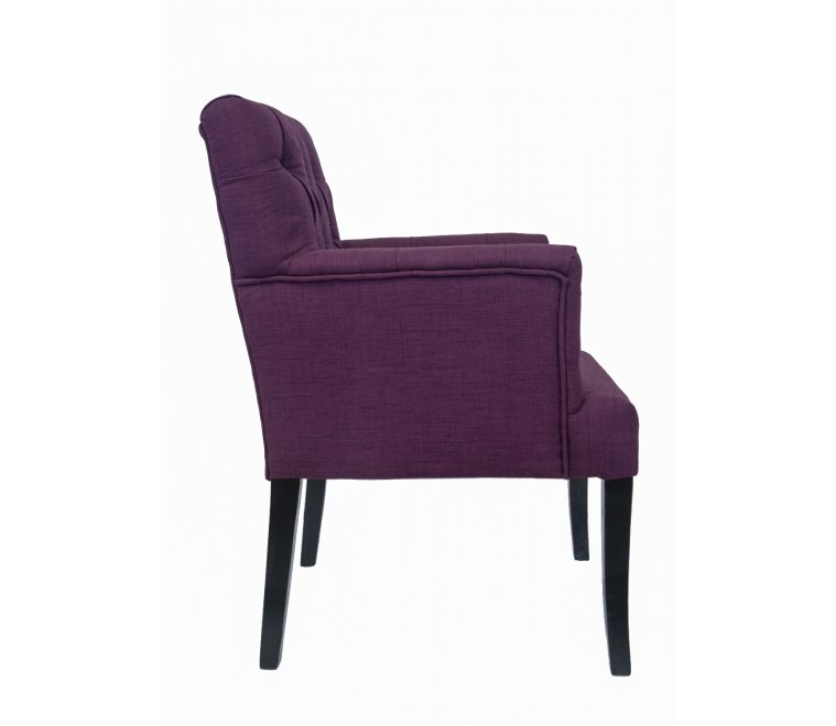 Низкое кресло Zander Purple