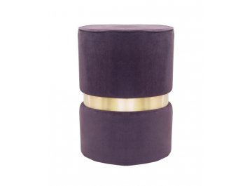 Дизайнерский пуф Brassy Violet