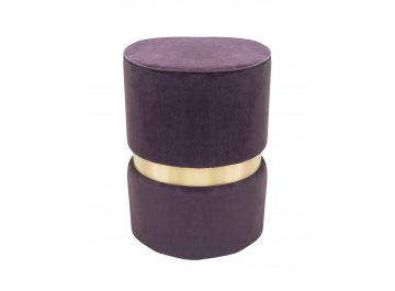 Дизайнерский пуф Brassy Violet