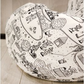 Пуф-мешок Раскраска