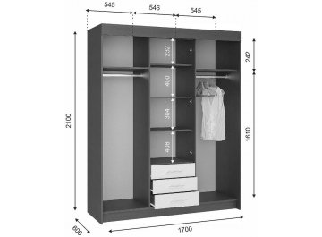 Шкаф-купе Фортуна
