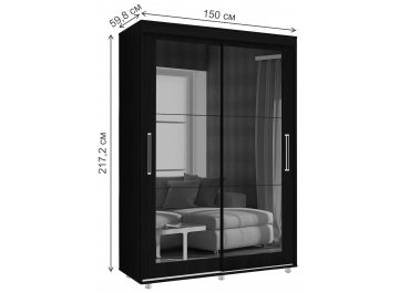 Шкаф-купе Джанг 1.5