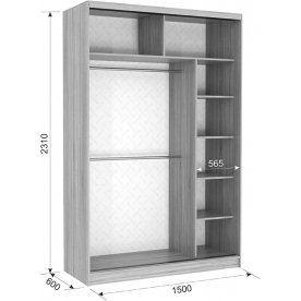 Шкаф-купе Гранд 9-600 88