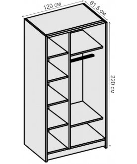 Шкаф-купе Иннэс-5