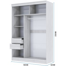 Шкаф-купе Танго-1 1,5 м