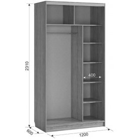 Шкаф-купе Рио 7-600