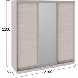 Шкаф-купе Румер СШК 1.210.70-11.13.11