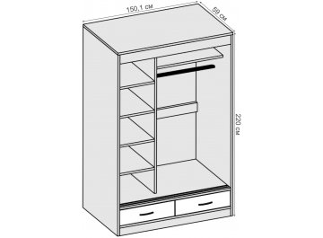 Шкаф-купе арт.009
