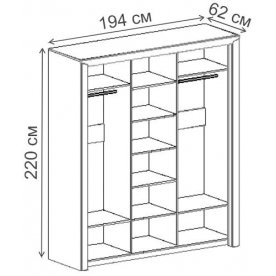 Шкаф-купе Соренто