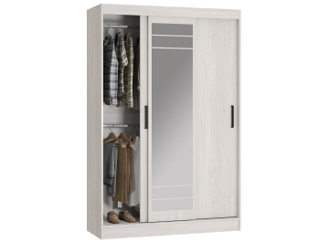 Шкаф-купе Тео ШКК-02 ясень белый