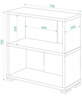 Стеллаж Эланта-10/2