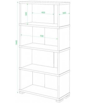 Стеллаж СБ-10.4