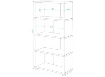 Стеллаж Эланта-10/4