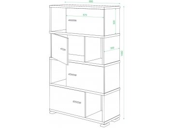 Стеллаж Эланта-30/4