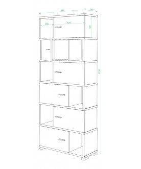 Стеллаж Эланта-30/6