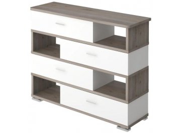 Комод Домино СБ-40/4-ПВК закругленая Н