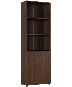 Книжный шкаф Стеллаж ОФ-301К венге