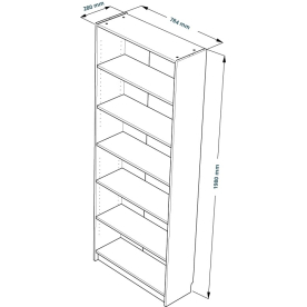 Стеллаж Варма 80