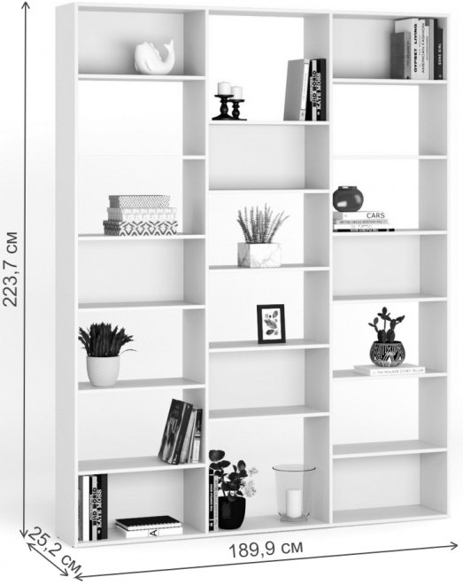 Стеллаж Алстар-16 МХ вишня